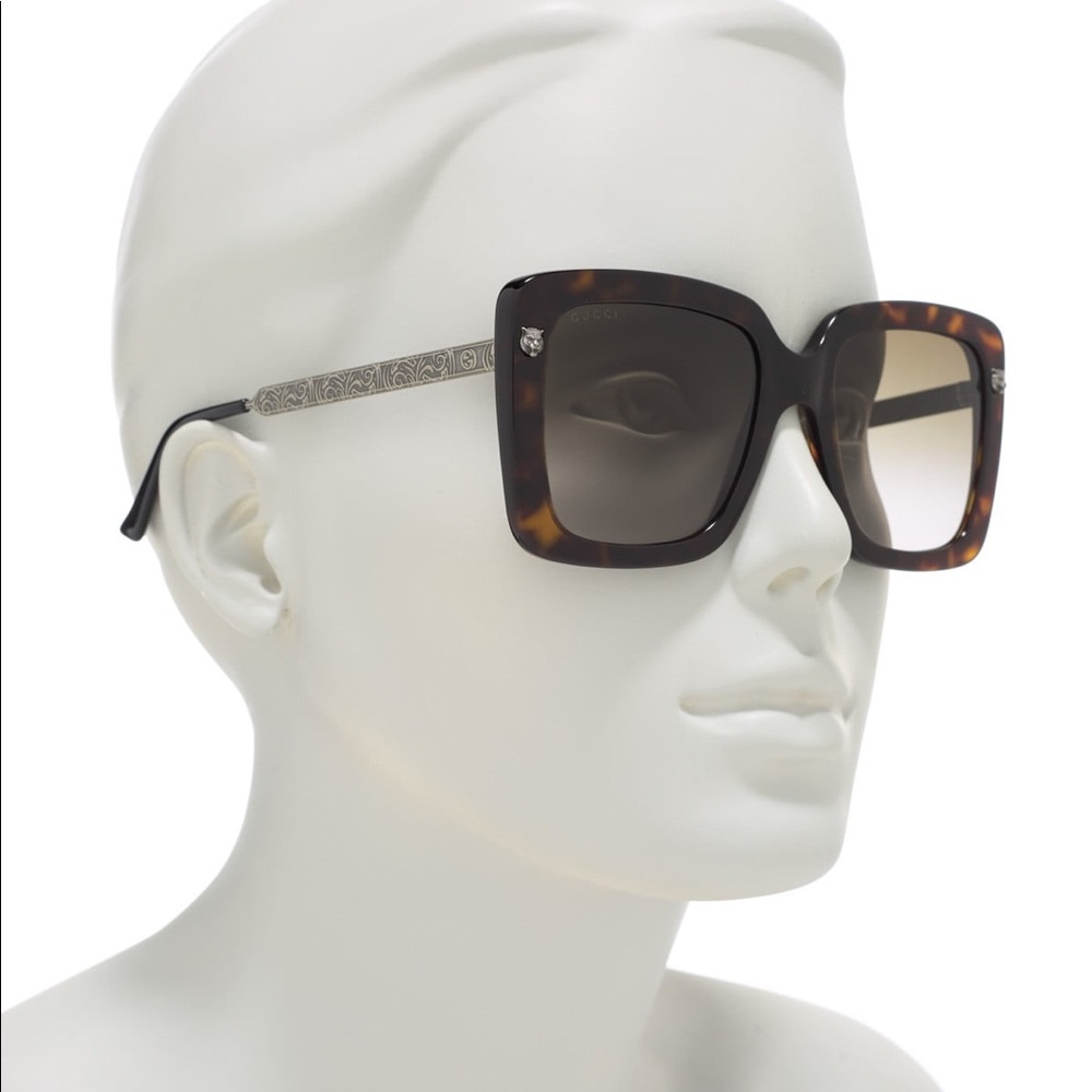 GUCCI 53mm Square Sunglasses - Picture 3 of 9
